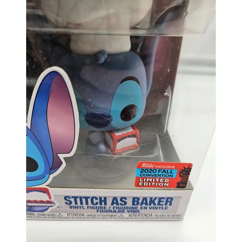 Funko Pop Disney Lilo & Stitch Stitch as Baker 978 2020 Fall Conv Exclusive